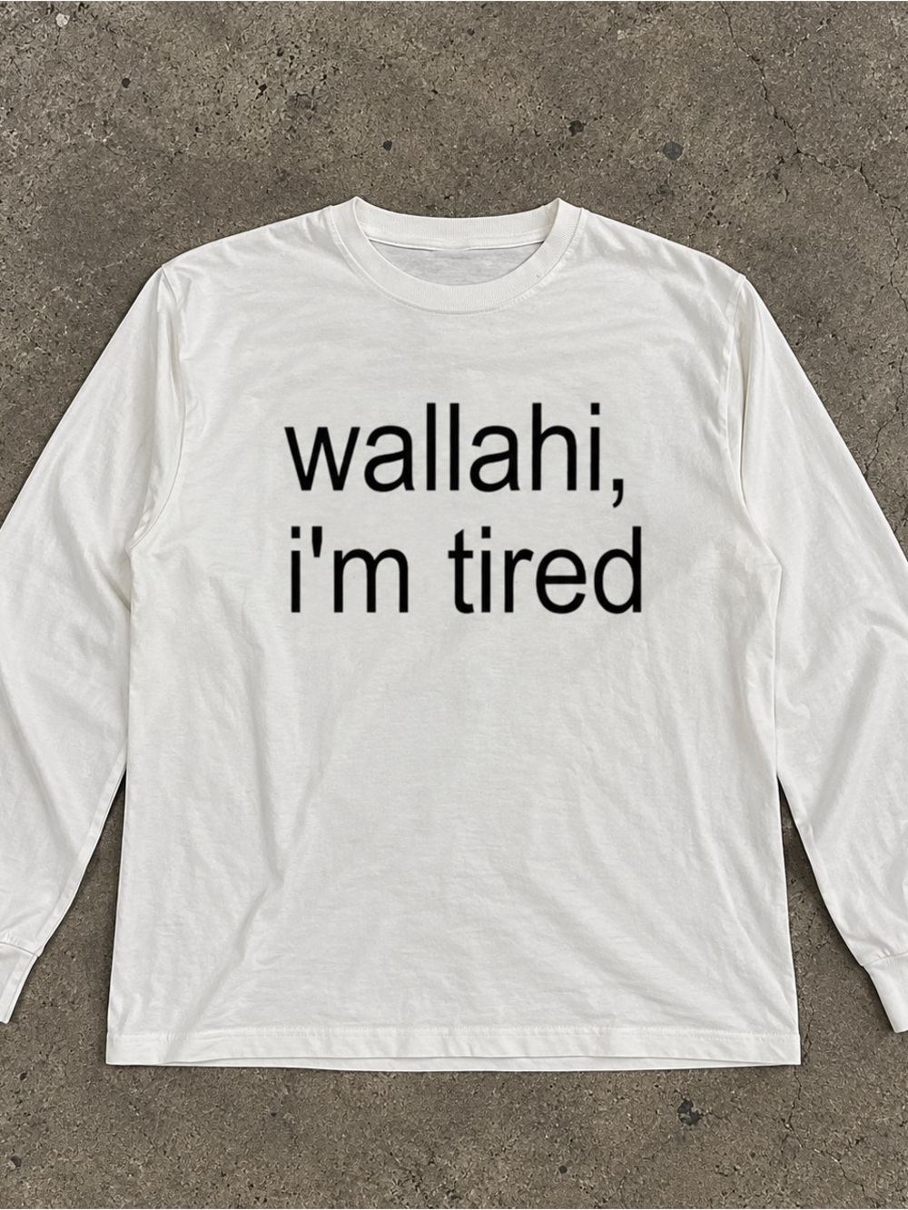 Wallahi Long Sleeve Shirt ✅